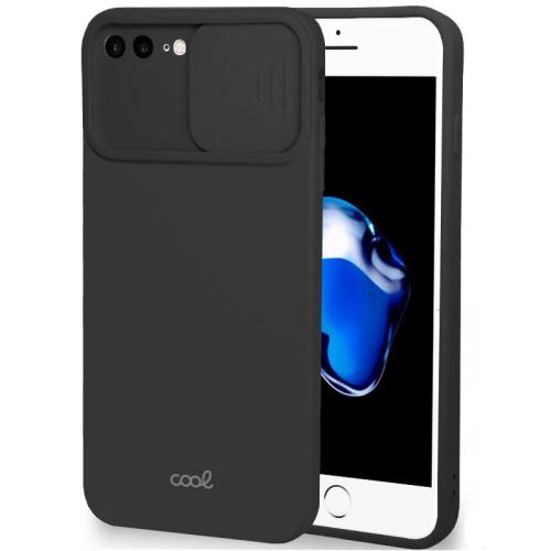 Capa Cool Para Câmera Preta Para Iphone 7 Plus