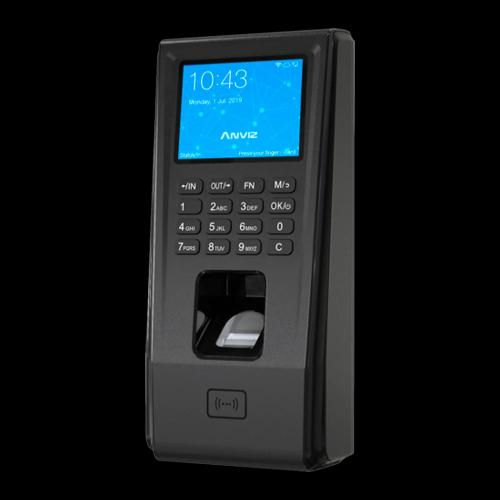 Leitor Biométrico Autónomo Anviz - Impressões Digitais, Rfid e Teclado - 3000 Gravações / 50000 Regi