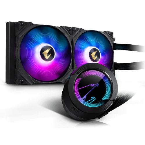 Kit de Refrigeração Líquida Gigabyte Aorus Waterforce 280 Iluminado/Led Preto