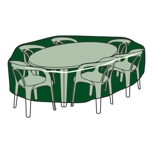 Capa de Proteção Cobre Mesa e Cadeiras 325x90cm
