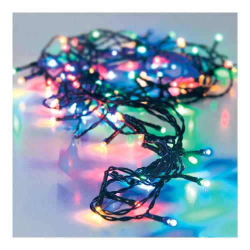 Grinalda 80 LED Multicor Multifunções Exterior 9m