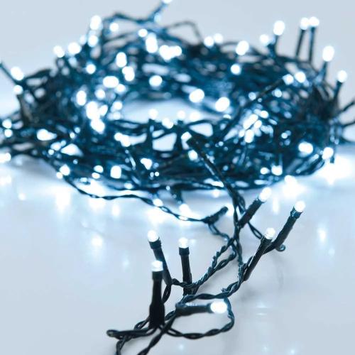 Grinalda Branco Frio 240 Leds Fixos Ip44 21m