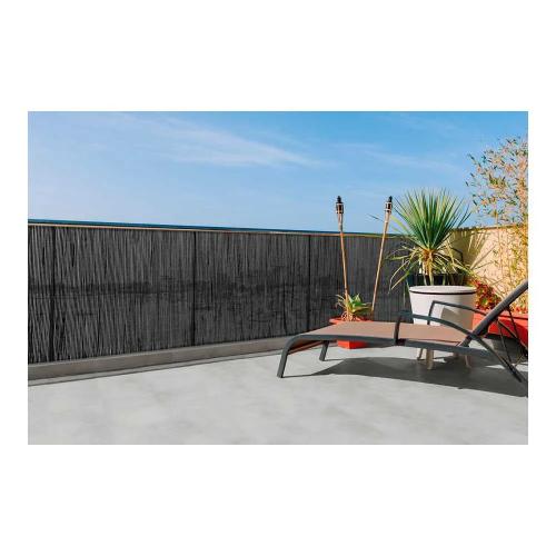 Caniço Sintetico Fency Wick 1x3m Castanho Escuro .
