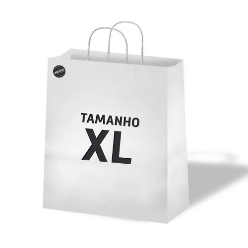 Bolsa Papel Ligero Blanco Tamaño Xl -42x49x16cm 9.