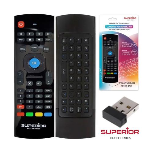 Teclado Qwerty Universal Con Comando Universal