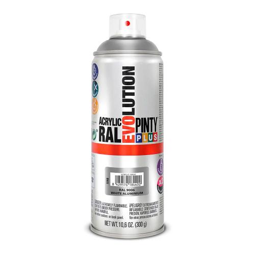 Tinta Em Spray Pintyplus Evolution 520cc Ral 9006