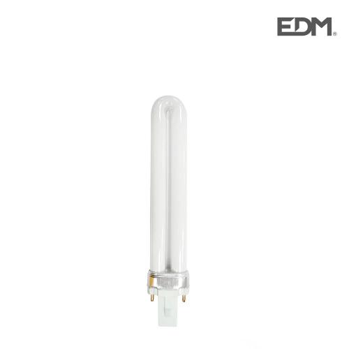 Lâmpada Fluorescente Pl 9w Luz Actinica 16,5cm Ed.