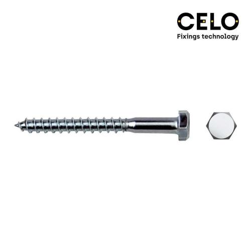 Caixa 250un.Tira Fundo Hexagonal Din/Ref 571 8x70.