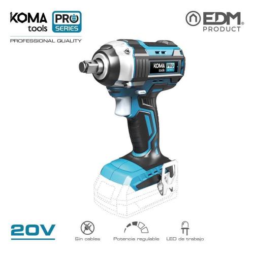 Chave de Impacto 20v (Sem Bateria e Carregado) Ko.