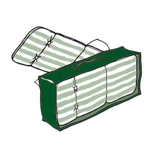 Funda com Proteção Cobre Colchonete 128x37x57cm