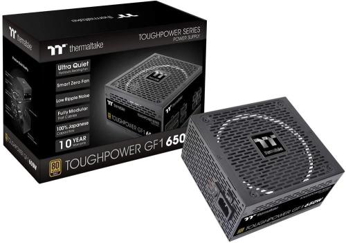 Thermaltake Toughpower Atx 650w Gold Power Supply Unit 20+4 Pin Atx Black