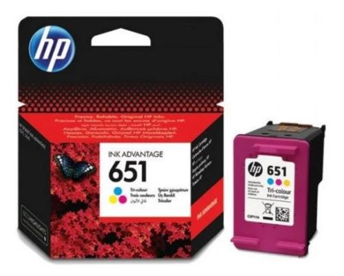 Hp 651 Original Cyan Magenta Yellow