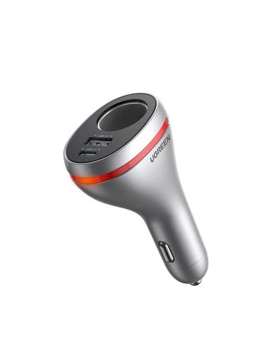 Carregador Auto com Porta Extra P/ Isqueiro Ugreen