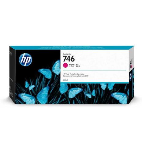 Tinteiro de Tinta Original Hp 746 Magenta