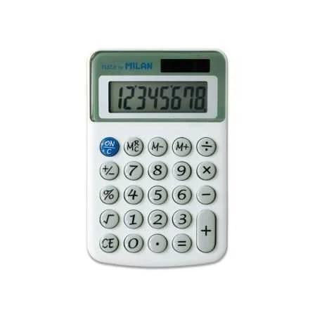 Calculadora Milan 40918bl/ Cinza