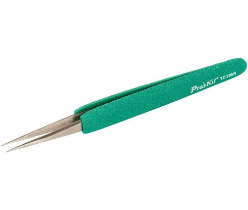 Hrv5010 Pinça Antiestática de Ponta Reta