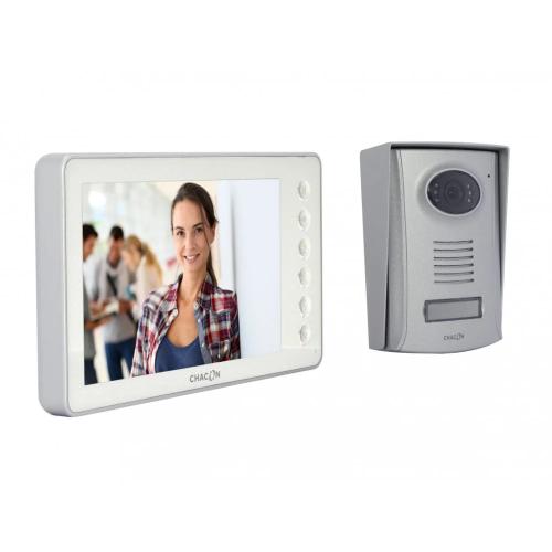 Video Porteiro 7" 4 Fios Branco