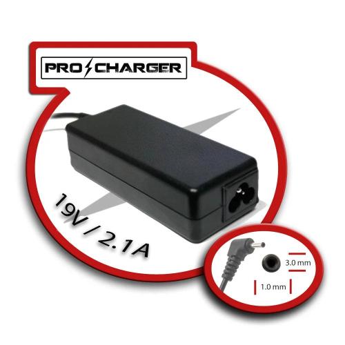 Carregador Ultrabook 19v/2.1a 3.0mm X 1.0mm 40w P.