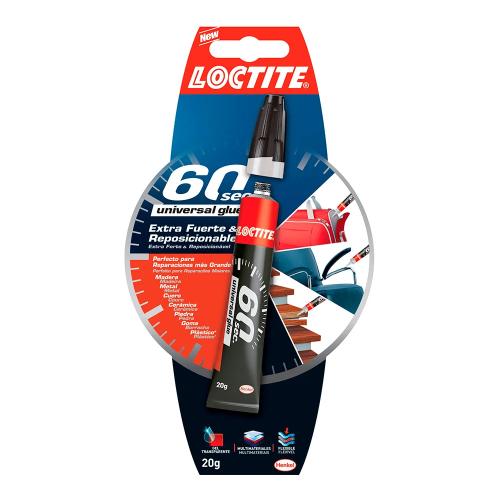 Adhesivo Universal Extrafuerte 60 Segundos Loctite 2066112