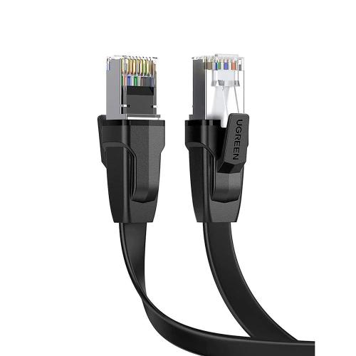 Cabo de Rede Ugreen Nw134 Flat Cat8 U/Ftp 30awg 3m Preto