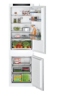 Frigorífico Combinado de Encastre Kin86vse0 260l Branco - Bosch