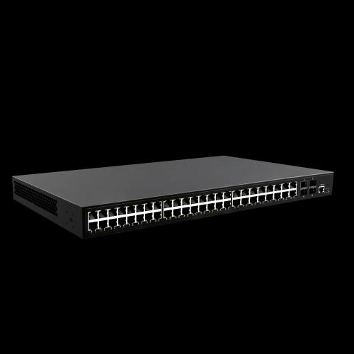 Switch PoE Gestionable - 48 puertos PoE + 4 Gigab.