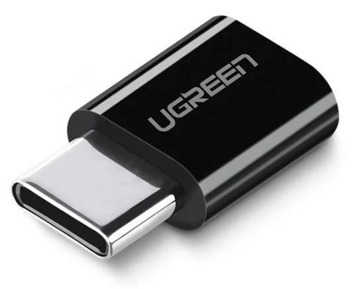 Adaptador Micro Usb para Usb-C Us157 Preto