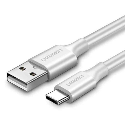 Cabo Usb-C 2.0 Qc3.0 de 25cm (Branco)