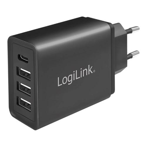 Carregador Rápido 27w X4 Usb (Apenas Ficha de Par.