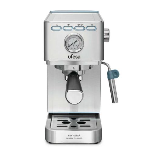 Máquina de Café Expresso Manual Ufesa Ce8030 1350 W Prateado 1,4 L