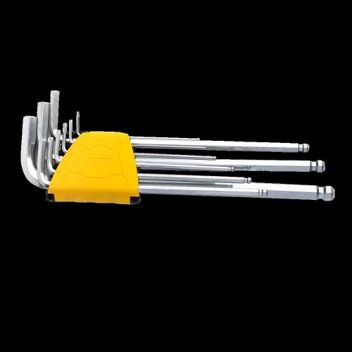 Sady estihranných Klícu 1,5-10 Mm Deli Tools Edl3080 (Stríbrné)