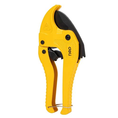 Tube Cutter Pliers 42mm Edl350042 (Yellow) - Deli
