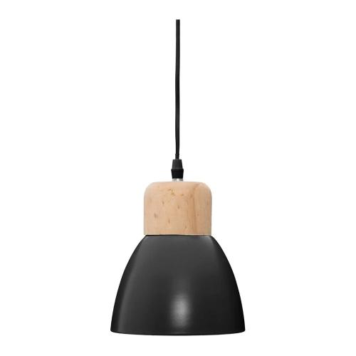 Candeeiro De Teto Cor Preto Ø15x19cm E14