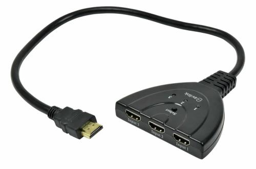 Switch Hdmi 3 Portas Full Hd