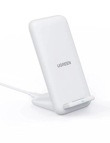 Cargador Inalámbrico 15w Blanco Cd221 Ugreen