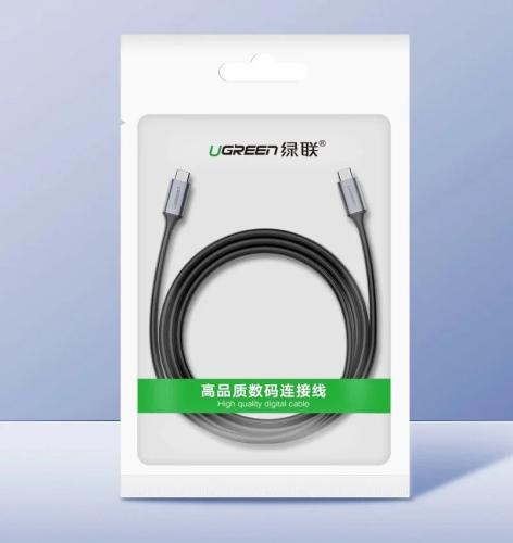 Cabo Ugreen Us161 Usb-C 3.1 M/M 1.5m Preto