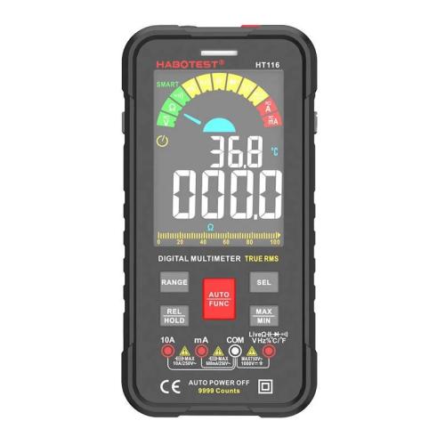 Digitální Univerzální Multimetr Habotest Ht116 True Rms , Ncv