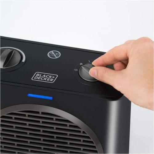 Calentador de Ventilador Blackdecker Bxsh-1500-E .