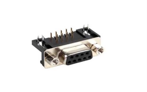 Female 9-Pin Sub-D Connector - Pcb Mounting
