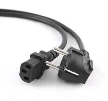 Gembird Pc-186-Vde-10m Power Cable Black Cee7/4 C14 Coupler