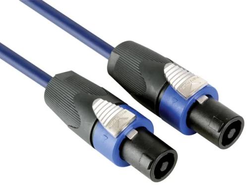 Cabo Speakon 2P Macho Para Speakon 2P Macho Azul