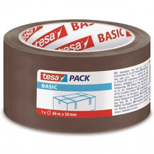 PACK 6 CINTAS DE EMBALAJE BASIC 50MM.X66M. MARRON.