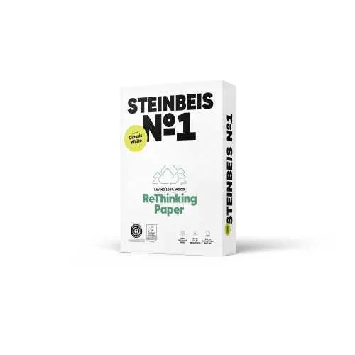 Paquete 500h Papel Reciclado 80gr A4 Classic Whit.