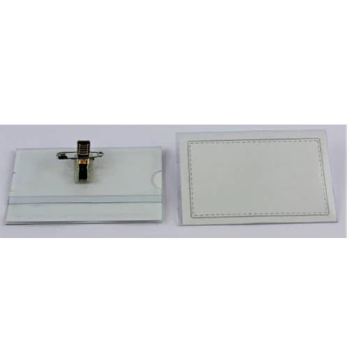 CAJA 50 FUNDAS IDENTIFICACION PVC RIGIDO APAISADO.