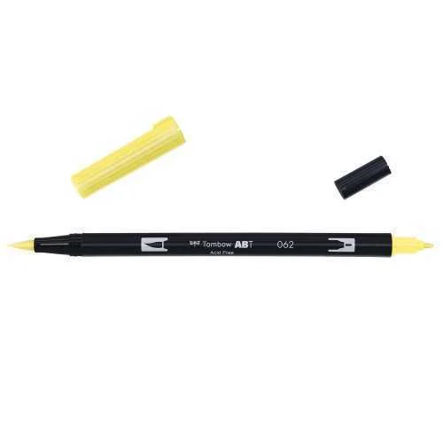 ROTULADOR DOBLE PUNTA PINCEL COLOR PALE YELLOW TO.