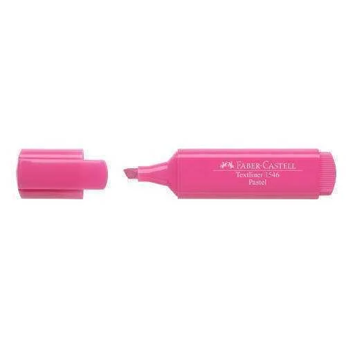 Textliner Fluor Marker Pink Pastel Faber Castell .