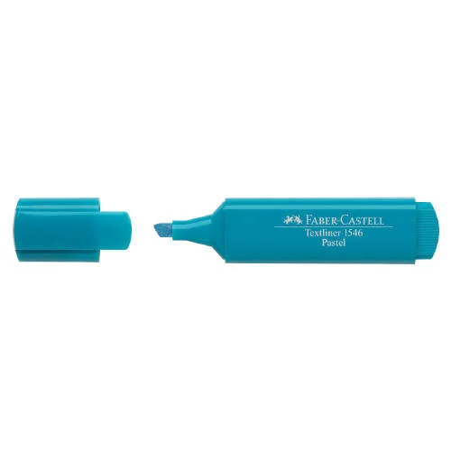 Fluor Marker Textliner Turquoise Pastel Faber Cas.