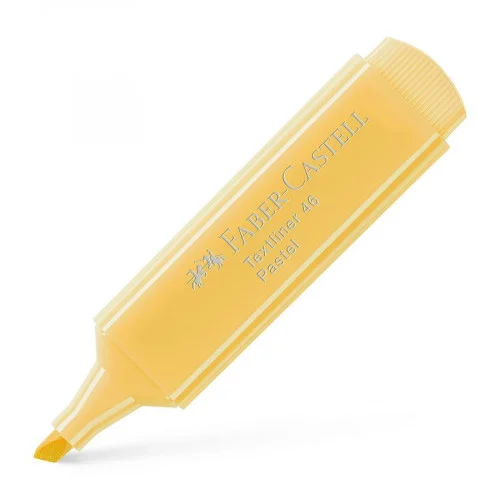 Fluor Marker Textliner Vanilla Pastel Faber Caste.