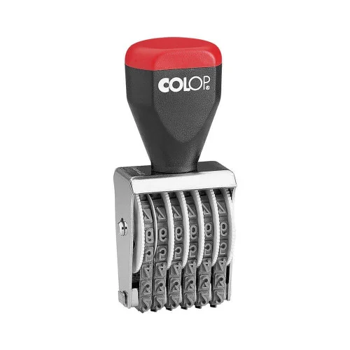 Numerador Manual 4mm/6 Bandas Colop 108834