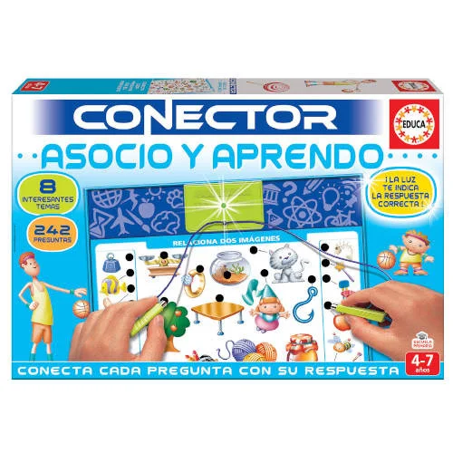 Associação de Jogo de Conectores e Aprendizagem D.